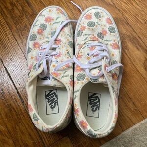 Floral vans